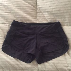 Lululemon run speed shorts